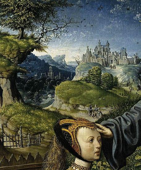 Oostsanen, Jacob Cornelisz van Christ Appearing to Mary Magdalen as a Gardener oil painting image